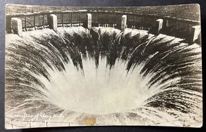 Presa Harriman Whitingham Vermont RPPC AZO Overflow of Glory Hole - Imagen 1 de 2