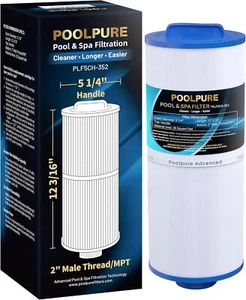 POOLPURE 5CH-352 Spa Filter Replaces PPM35SC-F2M, Marquis 20042, 20092,...  - Picture 1 of 7