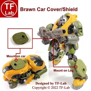 Lückenfüller Filet Upgrade Kit: Brawn Transformers Studio Series SS-80 Bumblebee - Bild 1 von 12