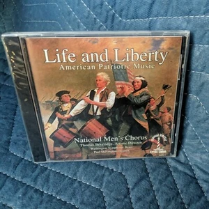 Life and Liberty American Patriotic Music, National Mens Chorus New & Sealed - Imagen 1 de 4