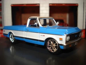 Chevrolet K-10 Fleetside 1971 camioneta pickup "Longbox" edición limitada 1/64 GL - Imagen 1 de 4