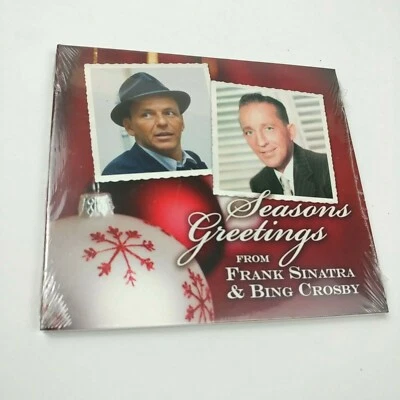 Seasons Greetings Frank Sinatra & Bing Crosby CD Holiday Christmas Music Sealed  - Image 1 of 2
