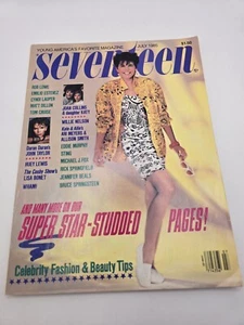 Vintage Seventeen Magazine July 1985 Rob Lowe Emilio Estevez Tom Cruise GenX - Picture 1 of 9
