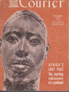 MEMORABILIA ,UNESCO COURIER MAGAZINE , OCTOBER 1959 - Picture 1 of 1