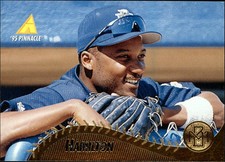 1995 Pinnacle Milwaukee Brewers Baseball Card #207 Darryl Hamilton