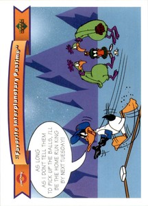 1991 Upper Deck Comic Ball 2 #18 Favorite Interplanetary Pastime