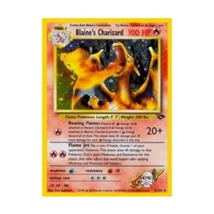 Pokemon Pokemon Gym Challenge Blaine's Charizard (HR) #2 (Holo) VG+ - Picture 1 of 1
