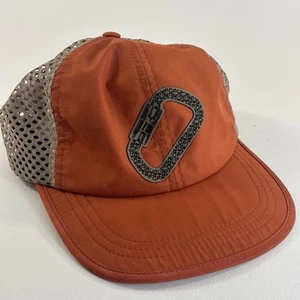 The Gorge Carabiner Hat Cap Stapback Mesh Patch Orange Outdoors Mens Lightweight - Bild 1 von 10
