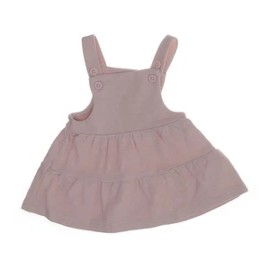 Baby C&A, Latzkleid, Größe: 62, Pink, Baumwolle, Einfarbig, Mädchen #yB7 - Bild 1 von 5
