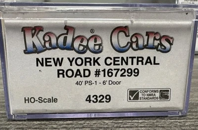 Kadee Cars HO Scale #4328 40’ PS-1 6’ Door New York Central 167299 NIB - Image 1 of 3