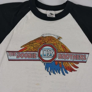 The Doobie Brothers 2014 Tour Raglan T-Shirt Rockin’ Down the Highway Band Tee - Bild 1 von 9