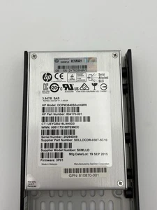HP 3.84TB SAS 6Gb/s SSD DOPM3840S5xnNMRI SXMLLD 804170-001 - Afbeelding 1 van 1