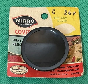 MIRRO 2” 50mm Black Cookware Replacement Knob New Old Stock - Picture 1 of 4