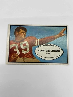 1953 Bowman Football Hugh McElhenny #32 San Francisco 49ers Very Good (VG) - Image 1 of 2
