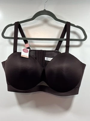 Nuevo con etiquetas Sujetador sin tirantes multidireccional Lane Bryant Cacique Comfort Bliss ligeramente forrado 46D Foto 1 de 4