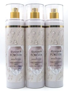 BATH & BODY WORKS ALWAYS & FOREVER FRAGRANCE MIST 8 OZ (LOT OF 3 PCS) - Picture 1 of 1