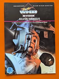 Doctor Who In-Vision Silver Nemesis Magazine Making of Classic Dr Who CMS - Picture 1 of 5