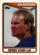 1990-91 Topps #128 Derek King