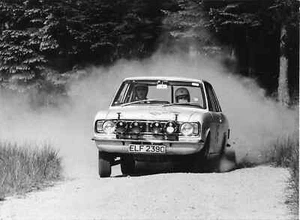 BARRIE WILLIAMS SCOTTISH RALLY 1969 FORD CORTINA MK2 PHOTOGRAPH HELEN WALFORD - Picture 1 of 1