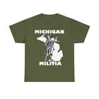 Michigan Militia White  Men's Short Sleeve T Shirt