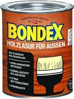 Bondex Holzlasur für Außen 750 ml eiche Lasur Holz Holzschutz Schutzlasur