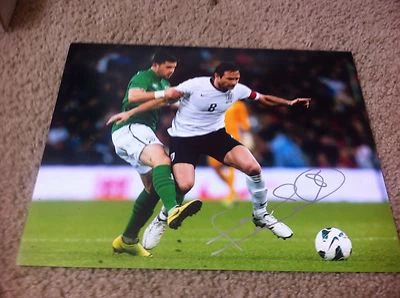 Foto autografiada de Frank Lampard 11x14 Chelsea Inglaterra NYCFC HOMBRE PRUEBA DE CIUDAD Foto 1 de 4