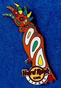 SYDNEY AUSTRALIA ABORIGINAL ART COCKATOO WILDLIFE SERIES Hard Rock Cafe PIN LE - Picture 1 of 1