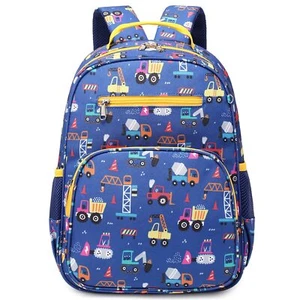 Car-Themed Kids Backpack Preschool Toddler School Bag for Boys - Picture 1 of 5
