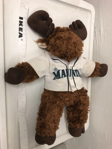 Seattle Mariners Plush Moose Mascot Cover