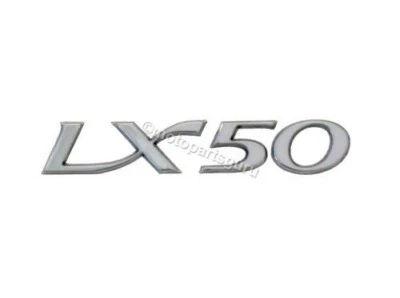 142721220 OEM Decalque RMS Emblema Emblema Painel Lateral Letras Direitas Vespa "LX50" - Imagem 1 de 4