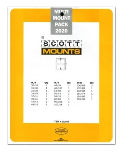 SCOTT 2020 MULTI PACK - 35 MOUNTS - RETAIL $52.49 - FREE SHIPPING - Picture 1 of 4