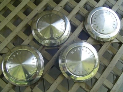 1960 66 clásico Mercury Comet Cyclone perro plato tapacubos cubiertas de rueda tapa central Foto 1 de 4