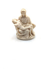 Vtg Mini Sculpture The Pieta Mary & Jesus Christian Figurine (M1)