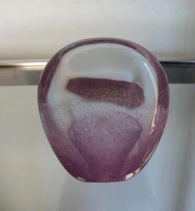 Michael Nourot Glas Studio Briefbeschwerer 1987 4" - Bild 1 von 8