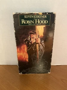 Robin Hood: Prince of Thieves (VHS, 1991) Kevin Costner - Picture 1 of 3