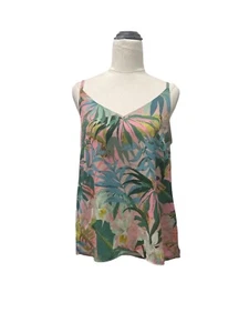 Decjuba botanical floral patterns sleeveless top size 8 - Bild 1 von 9