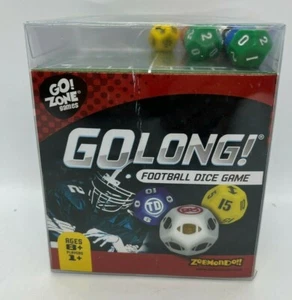 GoZone Boardgame GoLong FOOTBALL DICE GAME NEW! Free Shipping - Picture 1 of 6