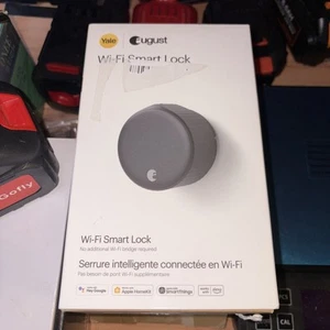 August AUG-SL05-K02-G01 (4. Generation) Smart Lock - Mattschwarz - Bild 1 von 1