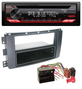 JVC CD DAB USB Bluetooth MP3 Autoradio für Smart ForTwo 451 ForFour 454 Quadlock - Bild 1 von 7