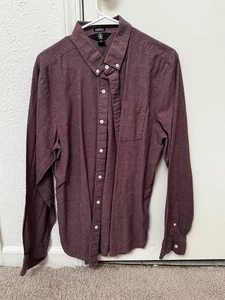 Volcom Classic Fit Button-Up Shirt Men’s L Red Black Check Long Sleeve New Tags - Picture 1 of 2