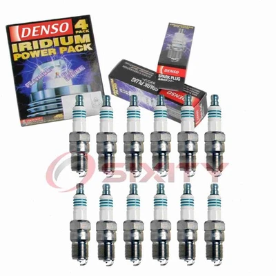 12 bujías de alimentación Denso Iridium para Jaguar XJ12 1981-1992 5,3 L V12 py Foto 1 de 4