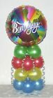 Bon Voyage  -  Foil Balloon Display Kit - Table Decoration - No Helium Needed