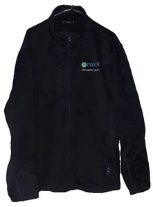 Port Authority Jacket Men's Large Weather Resistant Natera Embroidered Black - Picture 1 of 2