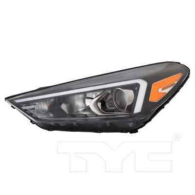 TYC Left Halogen Headlight For Hyundai Tucson w/o LED Position Lamps 2019-2021 - Image 1 of 3