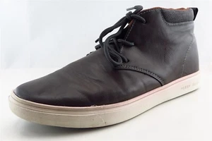 Perry Ellis Men Size 8.5 Medium Brown Synthetic Chukka Boots - Picture 1 of 6