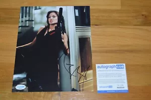 Foto a color firmada por Angelina Jolie "Mr & Mrs Smith" 8x10 con certificado de autenticidad de autógrafo - Imagen 1 de 6