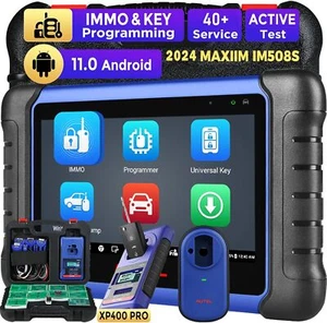 Autel MaxiIM IM508S Pro XP400 Pro IMMO Programming Tool Diagnostic OBD2 Scanner  - Foto 1 di 19