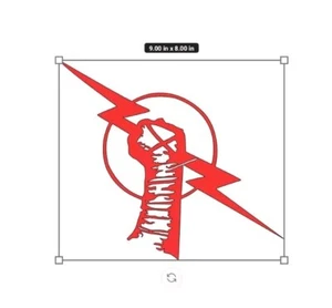 Cm Punk Custom Made Vinyl Decal Sticker Pro Wrestling, 9x8 INCHES! - Picture 1 of 5