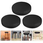 3x round bar stool cover elastic for home