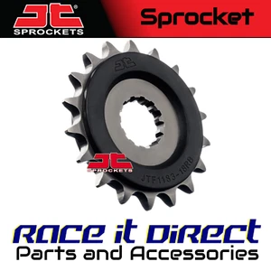 JT Sprocket for Triumph 865 Scrambler 2006-2015 Front Rubber Black - Picture 1 of 8